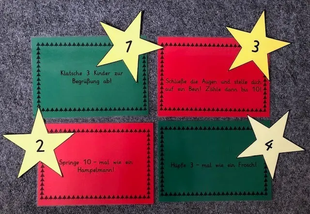 Be­we­gungs­ad­vents­ka­len­der