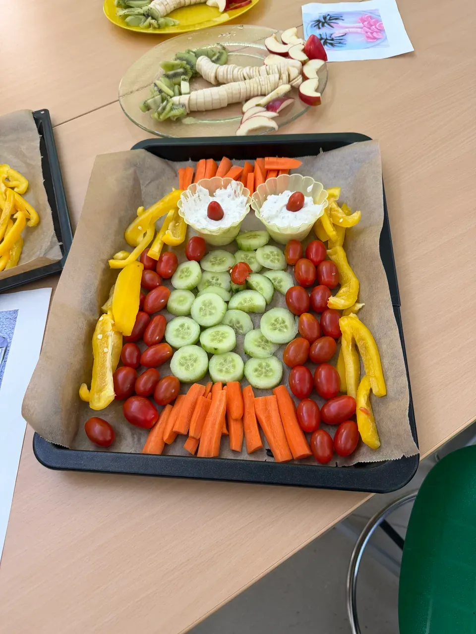 Snack­time - Ge­sich­ter